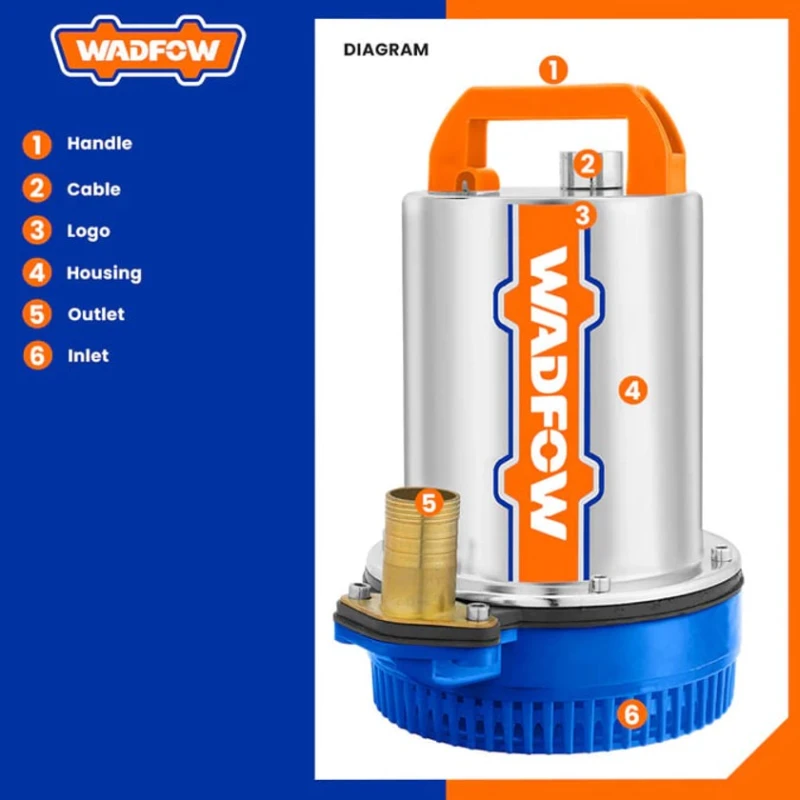 Погружной насос Wadfow WWPQDC24 Погружной насос Wadfow WWPQDC24