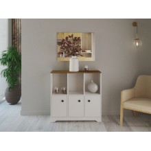 Tumba Letta 3563_Letta25KomodHighRu4kiKruglie3MixVotan, 96.6х35.4х94 sm