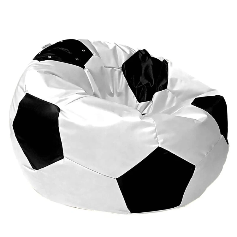 Пуфик DTOXL001, белый/черный, 95x95 см Пуфик DTOXL001, белый/черный, 95x95 см