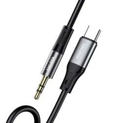 Кабель AUX Kakusiga KSC-891 3.5mm - Type-C, 1 м Кабель AUX Kakusiga KSC-891 3.5mm - Type-C, 1 м