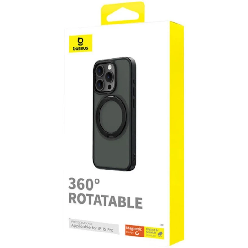 Чехол Baseus CyberLoop Series Magnetic для Apple iPhone 15 Pro, Frosted Black
