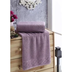 Полотенце для лица и рук Giltex Diamond, 50x90 см, хлопок, фиолетовый