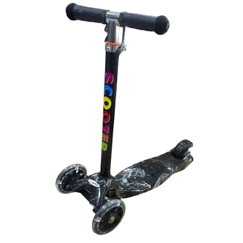 Детский самокат BB-527, черный