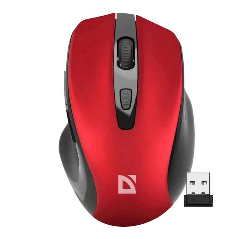 Мышь Defender Prime MB-053 Red (52052)