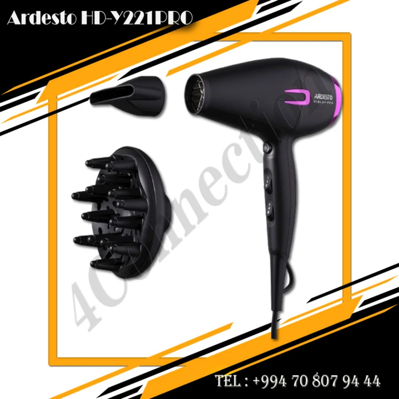 Фен Ardesto HD-Y221PRO 4C