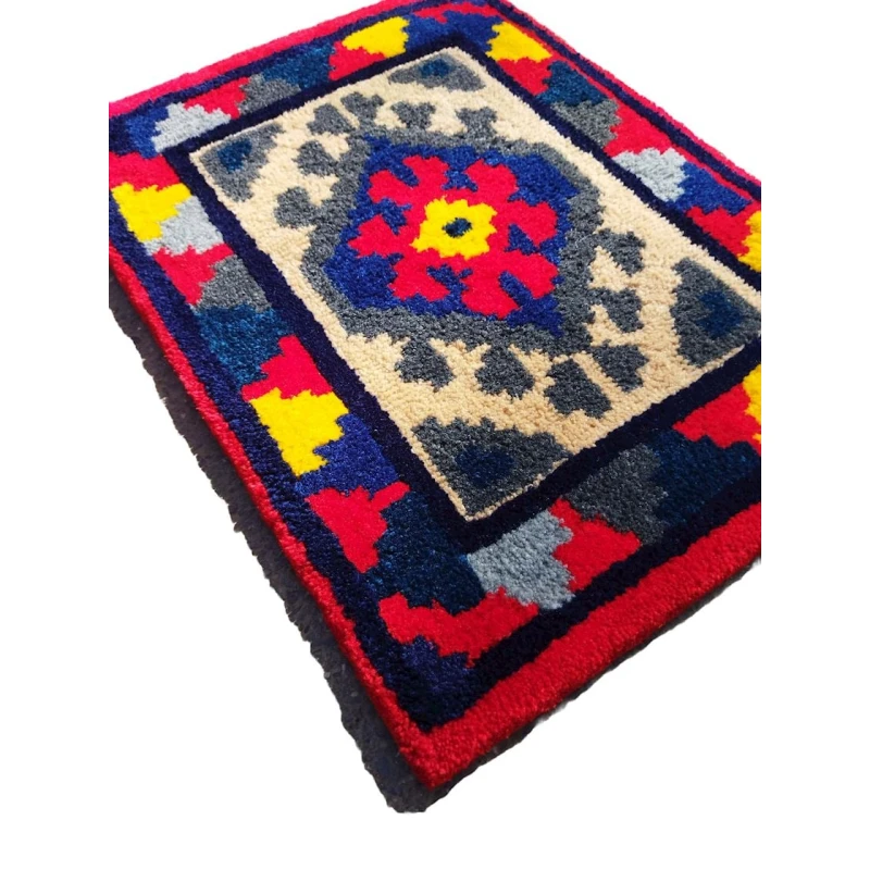 Ковер NN Rugs 1116, разноцветный, 60x50 см