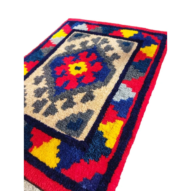 Ковер NN Rugs 1116, разноцветный, 60x50 см