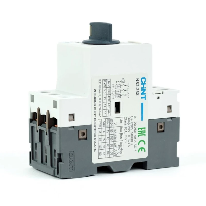 Мотор-автомат Chint NS2-25X 20-25A с поворотной ручкой