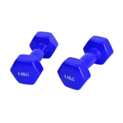 Набор гантелей alostore_2000094, 2 шт x 4 кг, синий