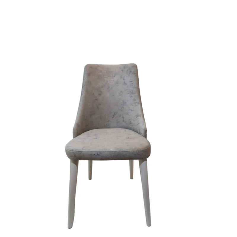 Stul Asya 080, 48x48x95 sm, fıstığ ağacı, boz