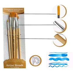 Набор кистей для рисования 256-5, 5 штук Набор кистей для рисования 256-5, 5 штук