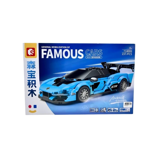 Конструктор 71400, пластик, 6+ лет, товар в ассортименте Конструктор 71400, пластик, 6+ лет, товар в ассортименте