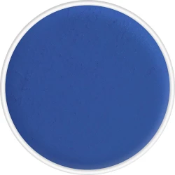 Аквагрим глянцевый прессованный в запасном блоке Kryolan Aquacolor Interferez 01140, оттенок 510G синий, 4 мл