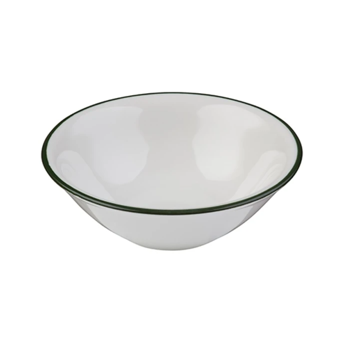 Миска ID-Fine Modest Green Lona, фарфор, белая, 90 мл, 10 см Миска ID-Fine Modest Green Lona, фарфор, белая, 90 мл, 10 см