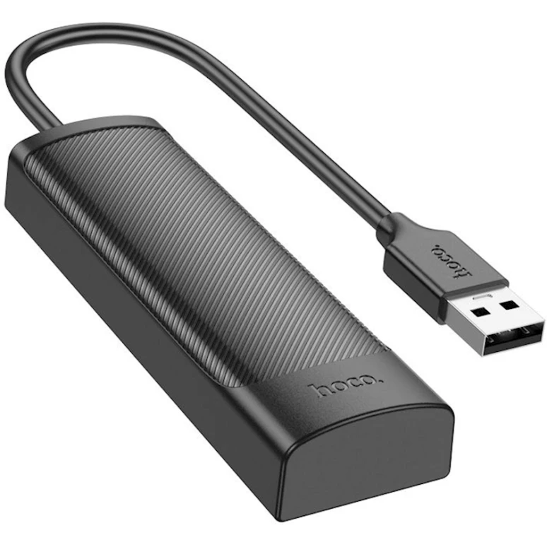 USB хаб Hoco HB41 USB 2.0 Type-A Black USB хаб Hoco HB41 USB 2.0 Type-A Black