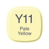 Marker Copic Classic, Y11, Pale Yellow, ikitərəfli, solğun sarı
