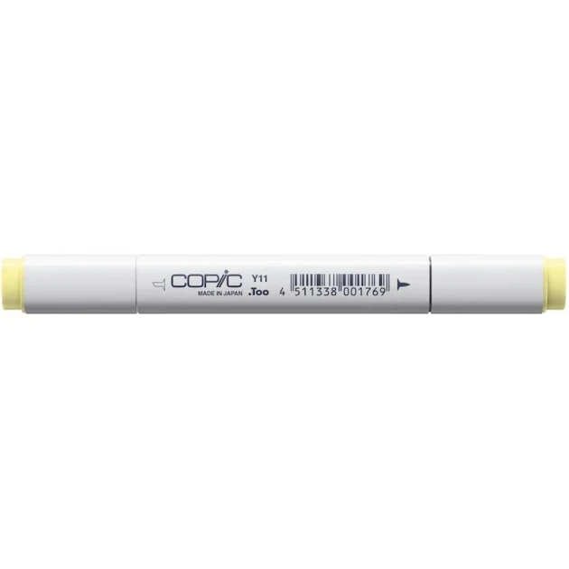 Marker Copic Classic, Y11, Pale Yellow, ikitərəfli, solğun sarı