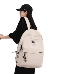 Məktəbli bel çantası Welcome PA-1010911 süd rəngi