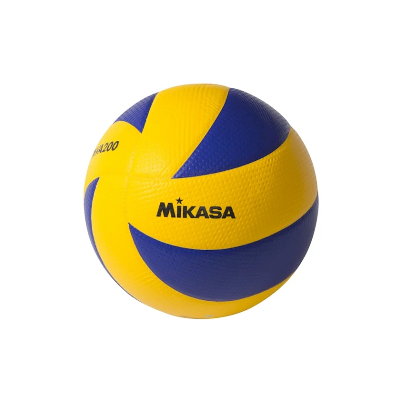 Волейбольный мяч Mikasa MVA 200, 65 см, синий/желтый Волейбольный мяч Mikasa MVA 200, 65 см, синий/желтый