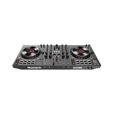 DJ kontrol cihazı Numark NS4FX, 4 kanallı, jog təkərlərində displeylə - NS4FXXEU