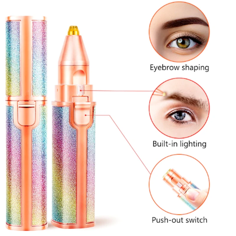 Эпилятор триммер для бровей 2 в 1 Eyebrow Trimmer BZ-203A Эпилятор триммер для бровей 2 в 1 Eyebrow Trimmer BZ-203A