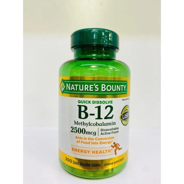 Natures Bounty B-12 2500 мкг, Энергия Здоровья 74312679063 Natures Bounty B-12 2500 мкг, Энергия Здоровья 74312679063