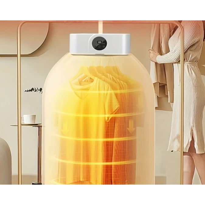 Портативная сушилка для одежды с мешком для сушки