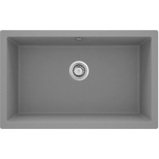 Mətbəx çanağı Deante Corda ZQAS10D, qranit, boz, 50x80 sm