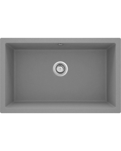 Mətbəx çanağı Deante Corda ZQAS10D, qranit, boz, 50x80 sm