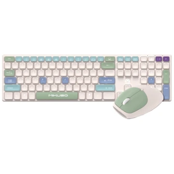 Комплект клавиатура и мышь Mikuso KB-C023 Dual Mode Bluetooth 5.0 Wireless