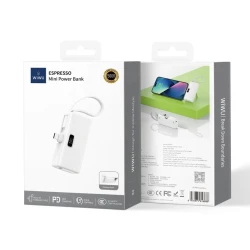Внешний аккумулятор Wiwu Wi-P044 10000 mAh White
