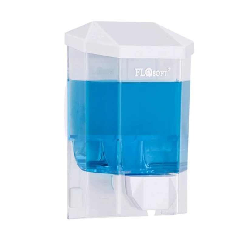 Дозатор для мыла Flosoft F032, 500 мл, прозрачный Дозатор для мыла Flosoft F032, 500 мл, прозрачный