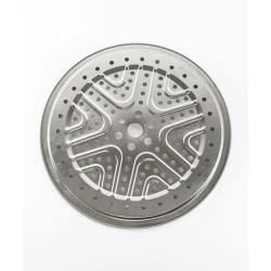 Тарелка для приготовления на пару Hom-me 26 см, нержавеющая сталь, Серебристый Тарелка для приготовления на пару Hom-me 26 см, нержавеющая сталь, Серебристый