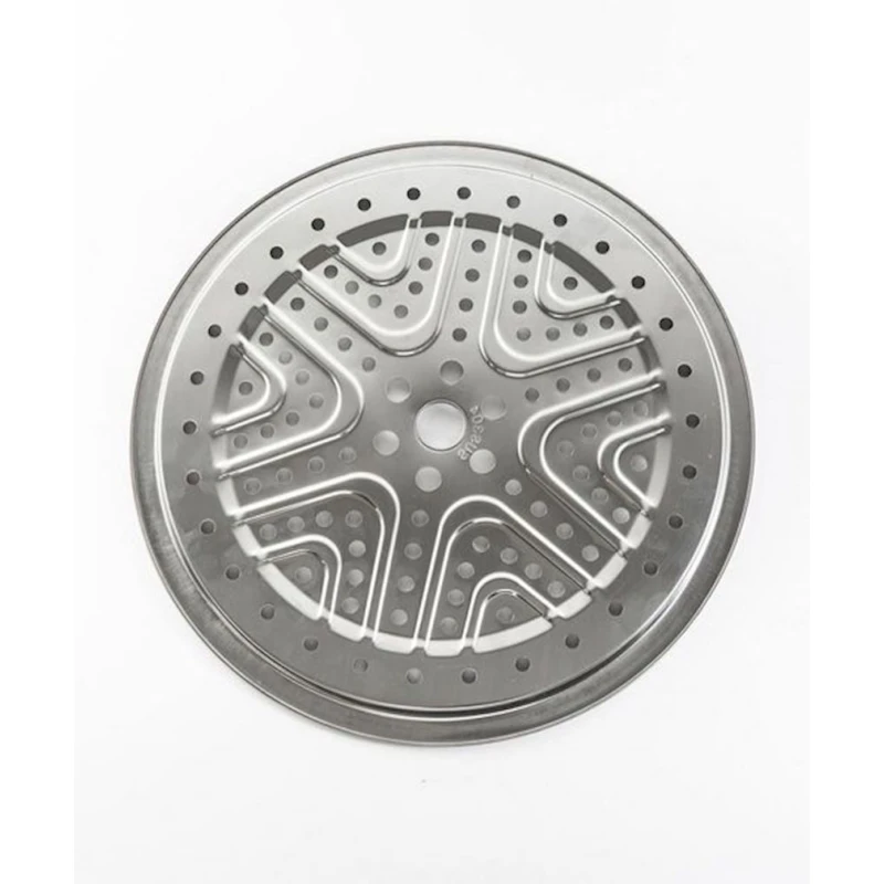 Тарелка для приготовления на пару Hom-me 26 см, нержавеющая сталь, Серебристый Тарелка для приготовления на пару Hom-me 26 см, нержавеющая сталь, Серебристый