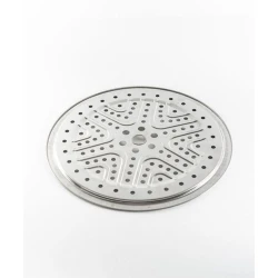 Тарелка для приготовления на пару Hom-me 26 см, нержавеющая сталь, Серебристый Тарелка для приготовления на пару Hom-me 26 см, нержавеющая сталь, Серебристый