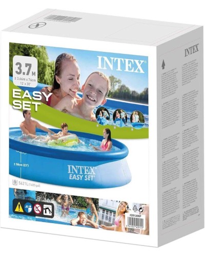Şişmə hovuz Intex H282025130NP, göy, 366x76 sm, 5621 l