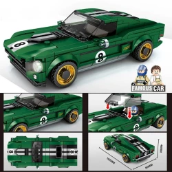 Konstruktor SY Famous Car 5113 Ford Mustang, 6+ yaş, 326+ hissə