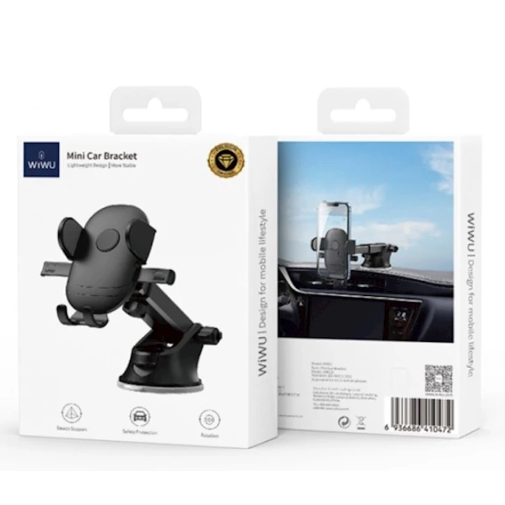 Автомобильный держатель для телефона Wiwu CH013 Black