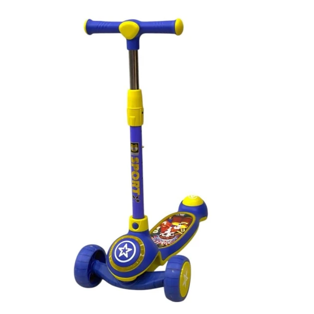 Детский самокат Sport 2346_blue, синий