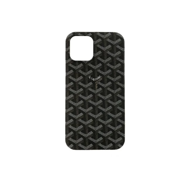 Çexol GOYARD Apple iPhone 13 üçün, Black