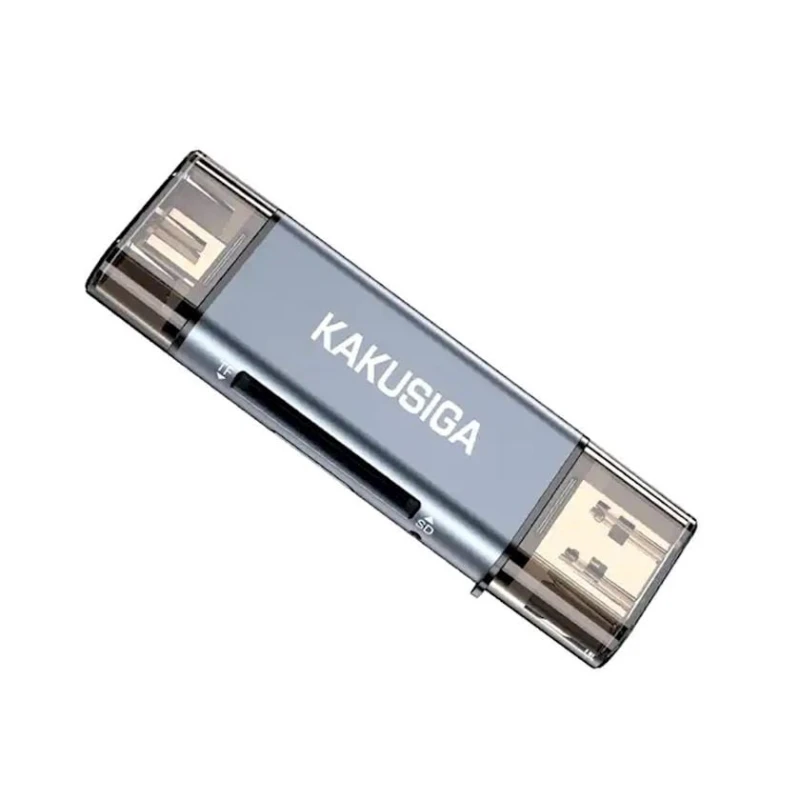 Adapter Kakusiga KSC-902 USB/Type-C to SD/MicroSD