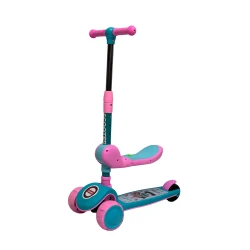 Uşaqlar üçün samokat Scooter-009 Blue/Pink