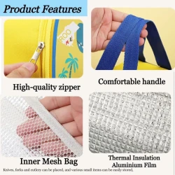 Сумка для ланч бокса nh_bzmgs3, 23x17x17 см, ткань, синяя Сумка для ланч бокса nh_bzmgs3, 23x17x17 см, ткань, синяя