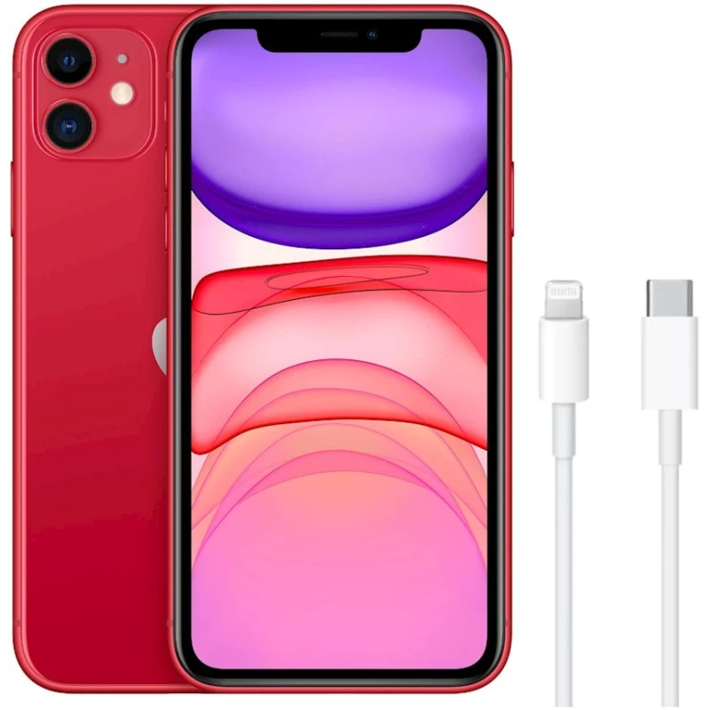 Смартфон Apple iPhone 11 4GB/64GB Dual Sim Red Смартфон Apple iPhone 11 4GB/64GB Dual Sim Red