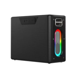 Портативная колонка HiFuture MusicBox Dual Wireless Microphones Black