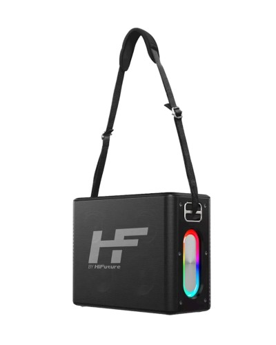 Portativ dinamik HiFuture MusicBox Dual Wireless Microphones Black