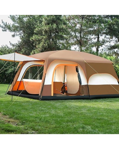 Çadır, 8-12 nəfərlik, qəhvəyi, 420x305x200 sm - Family Shop_kemping_011