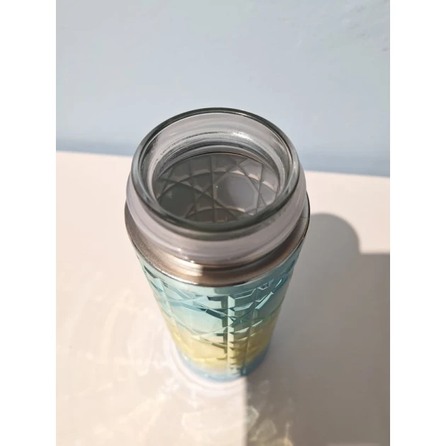 Şüşə termos, çəhrayı