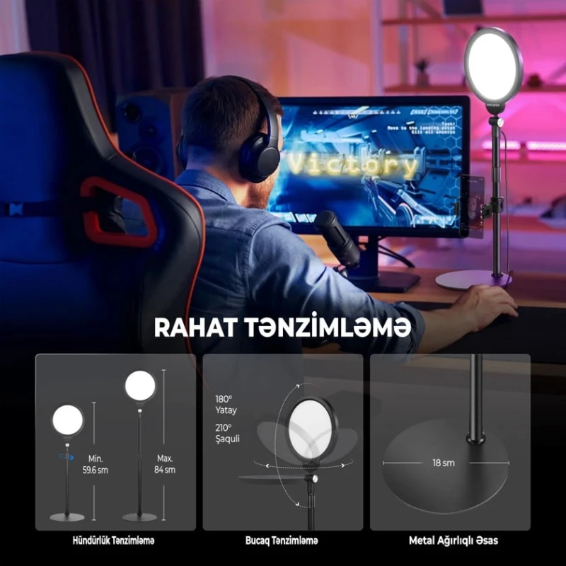 Селфи-лампа Neewer R06 - R06N Селфи-лампа Neewer R06 - R06N