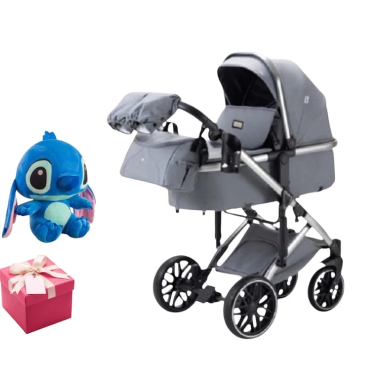 Коляска детская Kidilo F2A Серая